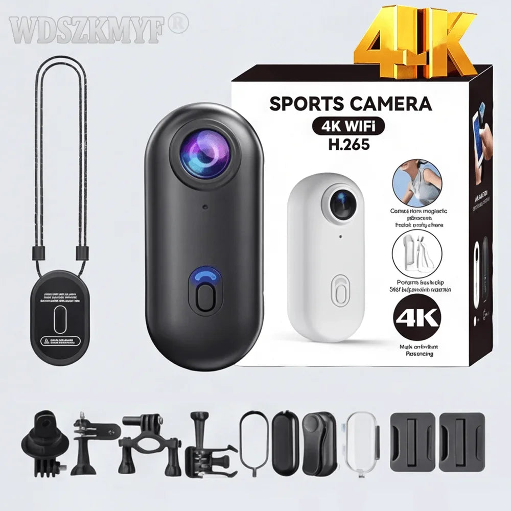Mini Camara de acción Wifi 4K / 1080p
