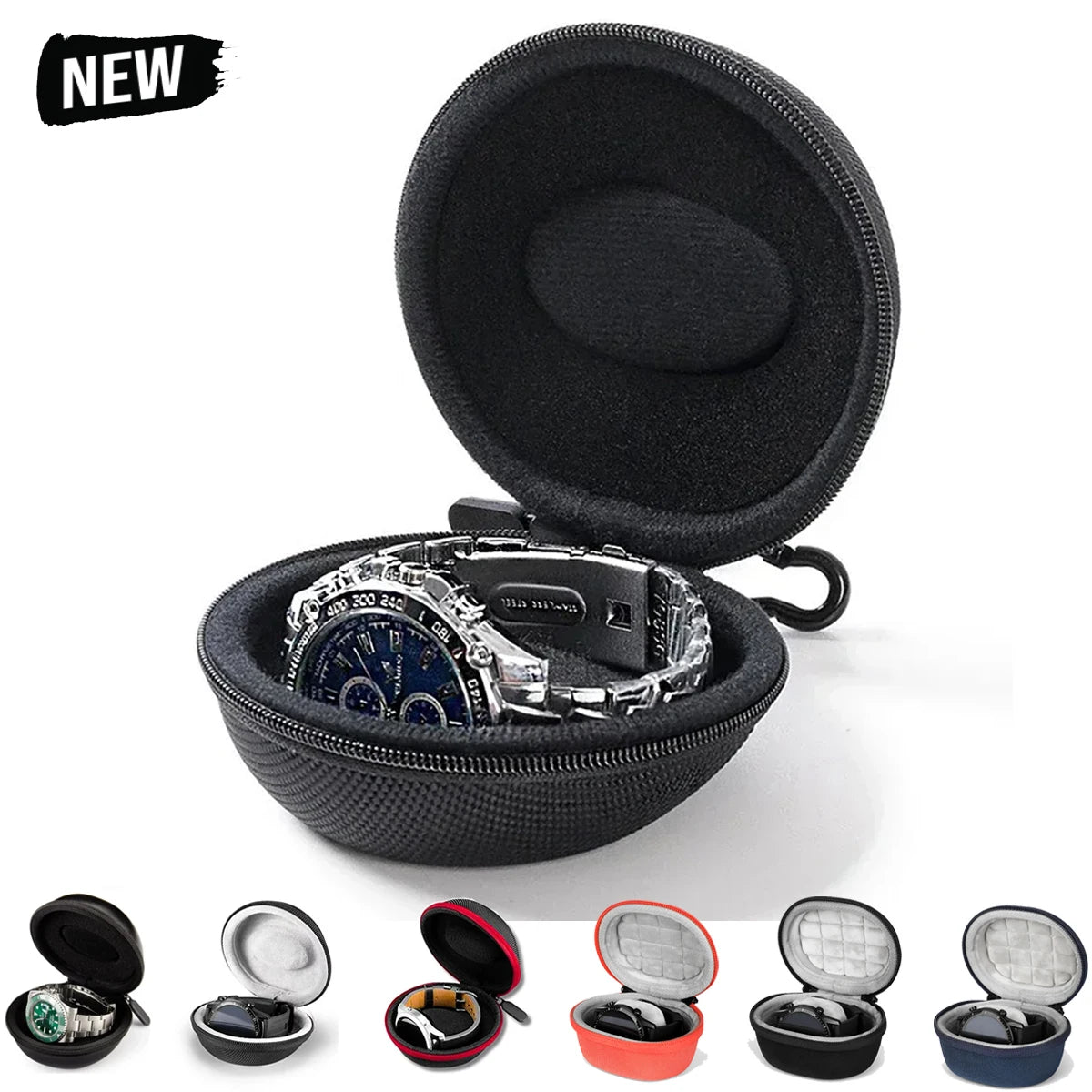 Estuche portátil para guardar relojes - resistente al agua